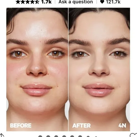 NWT milk makeup future fluid all over cream - medium hydrating concealer in 4N - Picture 6 of 8